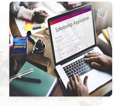 Étudiants célébrant